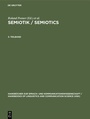 Cover: Semiotik 3.Teilband - De Gruyter Mouton