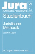 Cover: Juristische Methodik - De Gruyter