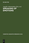 Cover: Speaking of Emotions - De Gruyter Mouton