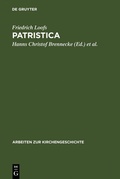 Cover: Patristica - De Gruyter