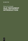 Cover: Old Testament Introduction - De Gruyter