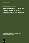 Cover: English Historical Linguistics and Philology in Japan - De Gruyter Mouton