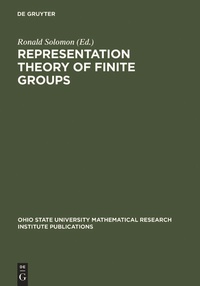 Abbildung von: Representation Theory of Finite Groups - De Gruyter