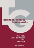 Cover: 1931-1936 - De Gruyter