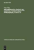 Cover: Morphological Productivity - De Gruyter Mouton