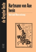 Cover: Iwein - De Gruyter