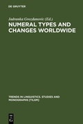 Cover: Numeral Types and Changes Worldwide - De Gruyter Mouton