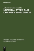 Cover: Numeral Types and Changes Worldwide - De Gruyter Mouton