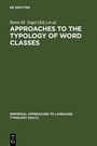 Cover: Approaches to the Typology of Word Classes - De Gruyter Mouton