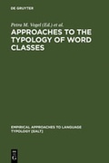 Cover: Approaches to the Typology of Word Classes - De Gruyter Mouton