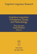 Cover: Cognitive Linguistics - De Gruyter Mouton