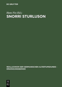 Abbildung von: Snorri Sturluson - De Gruyter