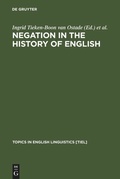 Cover: Negation in the History of English - De Gruyter Mouton