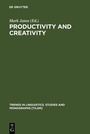 Cover: Productivity and Creativity - De Gruyter Mouton