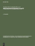 Cover: Medienwissenschaft. 2. Teilband - De Gruyter Mouton