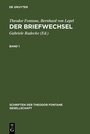 Cover: Der Briefwechsel - De Gruyter