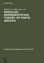 Cover: Modular Representation Theory of Finite Groups - De Gruyter