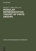 Cover: Modular Representation Theory of Finite Groups - De Gruyter
