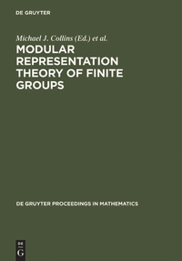 Abbildung von: Modular Representation Theory of Finite Groups - De Gruyter