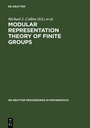 Cover: Modular Representation Theory of Finite Groups - De Gruyter