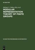Cover: Modular Representation Theory of Finite Groups - De Gruyter