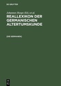 Cover: [Die Germanen] - De Gruyter