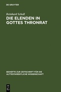 Cover: Die Elenden in Gottes Thronrat - De Gruyter