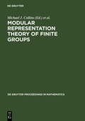 Cover: Modular Representation Theory of Finite Groups - De Gruyter