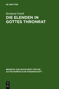Cover: Die Elenden in Gottes Thronrat - De Gruyter