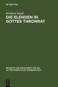 Cover: Die Elenden in Gottes Thronrat - De Gruyter