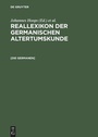 Cover: [Die Germanen] - De Gruyter