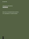 Cover: Orationes I et II contra Arianos - De Gruyter