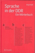 Cover: Sprache in der DDR - De Gruyter
