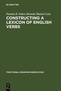 Cover: Constructing a Lexicon of English Verbs - De Gruyter Mouton