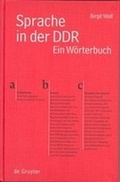 Cover: Sprache in der DDR - De Gruyter