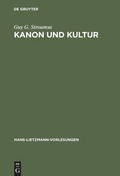 Cover: Kanon und Kultur - De Gruyter