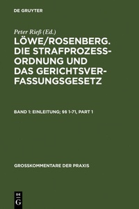 Abbildung von: Einleitung; §§ 1-71 - De Gruyter
