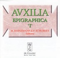 Cover: Auxilia Epigraphica - De Gruyter