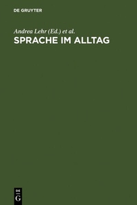 Abbildung von: Sprache im Alltag - De Gruyter
