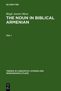 Cover: The Noun in Biblical Armenian - De Gruyter Mouton
