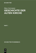 Cover: Geschichte der Alten Kirche - De Gruyter