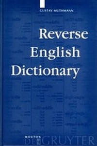 Abbildung von: Reverse English Dictionary - De Gruyter Mouton