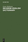 Cover: Reverse English Dictionary - De Gruyter Mouton