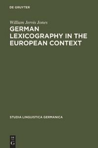 Abbildung von: German Lexicography in the European Context - De Gruyter