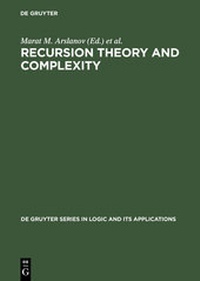 Enlarge image Cover: Recursion Theory and Complexity - De Gruyter