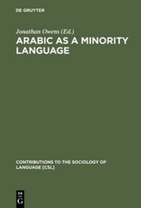 Enlarge image Cover: Arabic as a Minority Language - De Gruyter Mouton