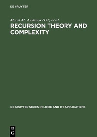 Abbildung von: Recursion Theory and Complexity - De Gruyter