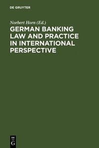 Abbildung von: German Banking Law and Practice in International Perspective - De Gruyter