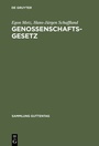 Cover: Genossenschaftsgesetz - De Gruyter