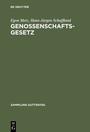 Cover: Genossenschaftsgesetz - De Gruyter